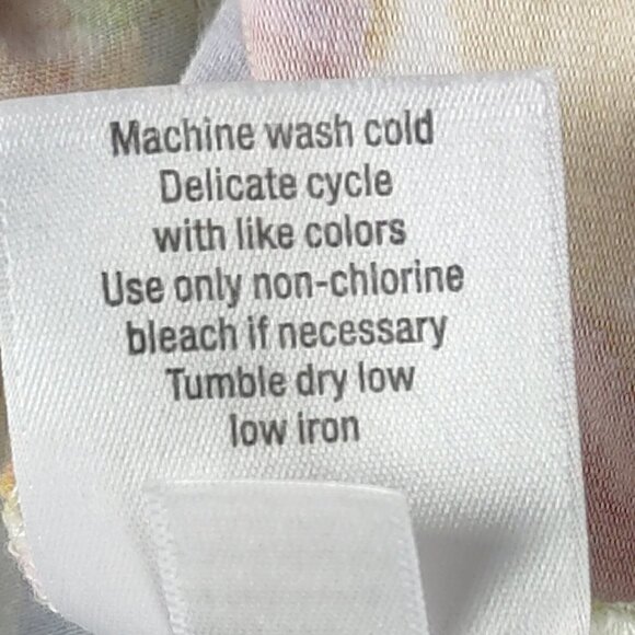 Norm Thompson Short Sleeve Floral Dress Size PS - Picture 11 of 11